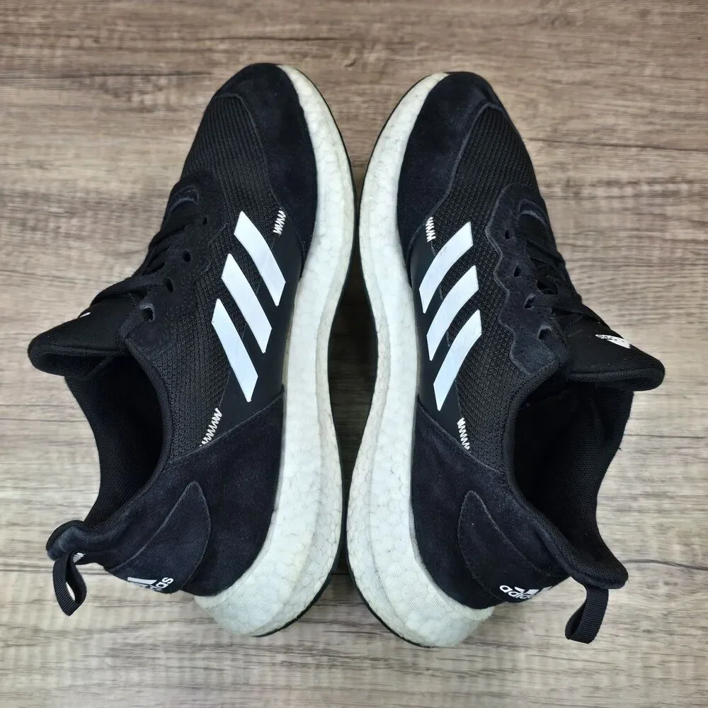 Adidas RapidaLux S&L Men's Size 7 Black White Running Shoes (FV2760)